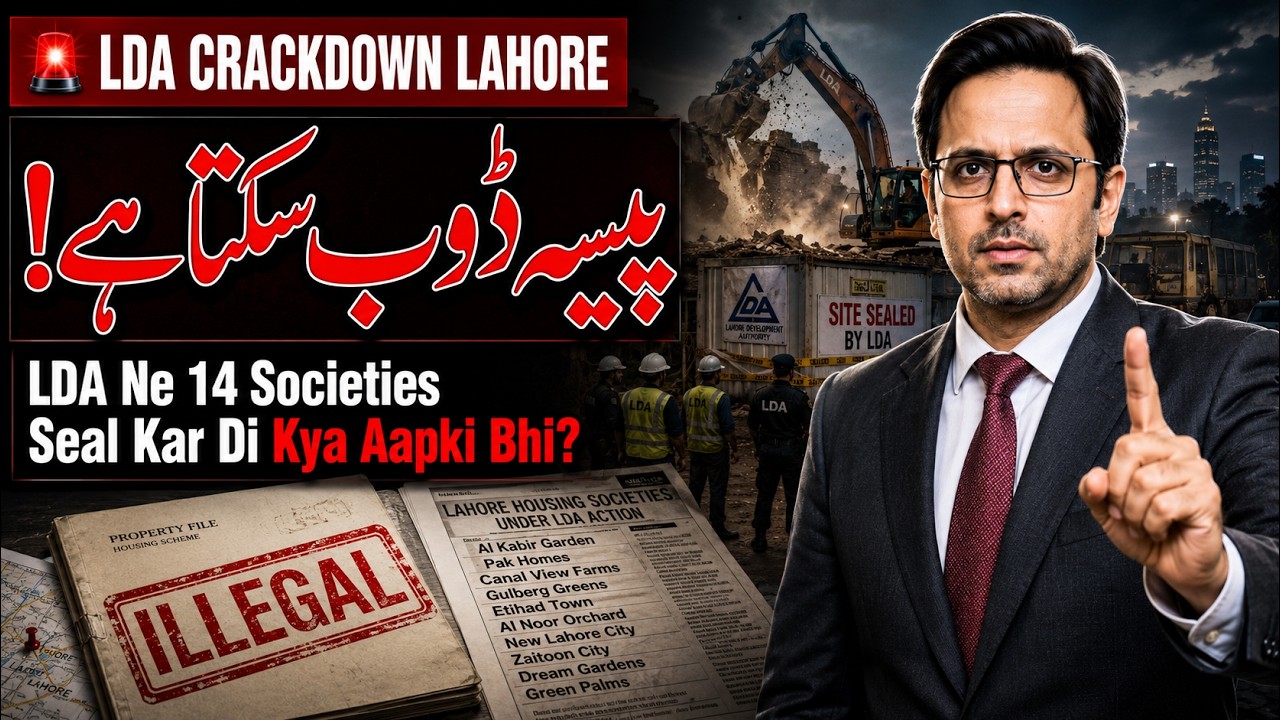LDA Names 14 Illegal Housing Societies in Lahore | Full List and Warning Inside
