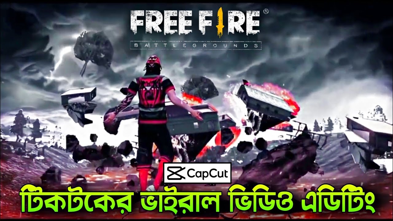 Free Fire Most Popular Tiktok Video Editing in Capcut || Free Fire Video Editing