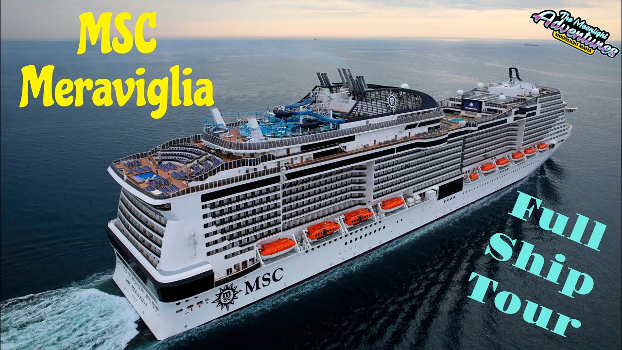 MSC MERAVIGLIA ULTIMATE SHIP TOUR | ALL PUBLIC AREAS