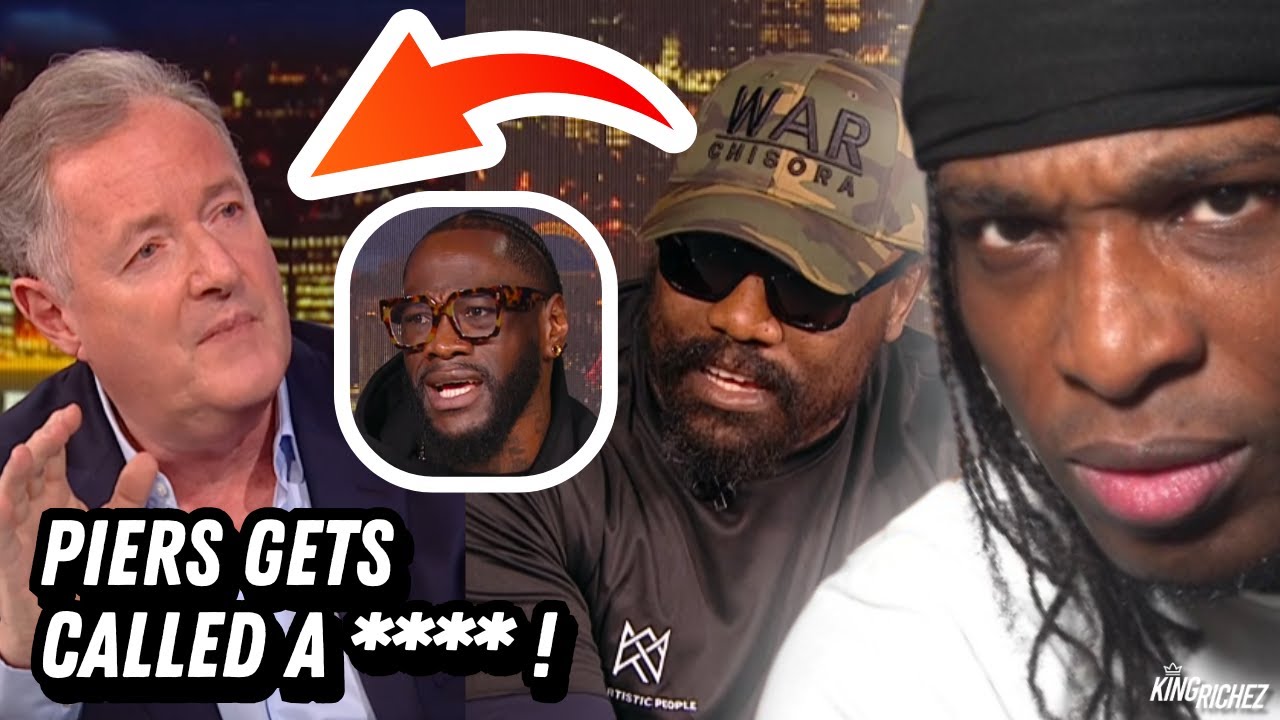Piers Morgan Called a ****! Derek Chisora & Deontay Wilder