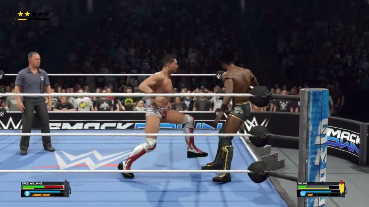 Wwe2k25 Trick Williams vs The Miz #wwe2k25 #smackdown