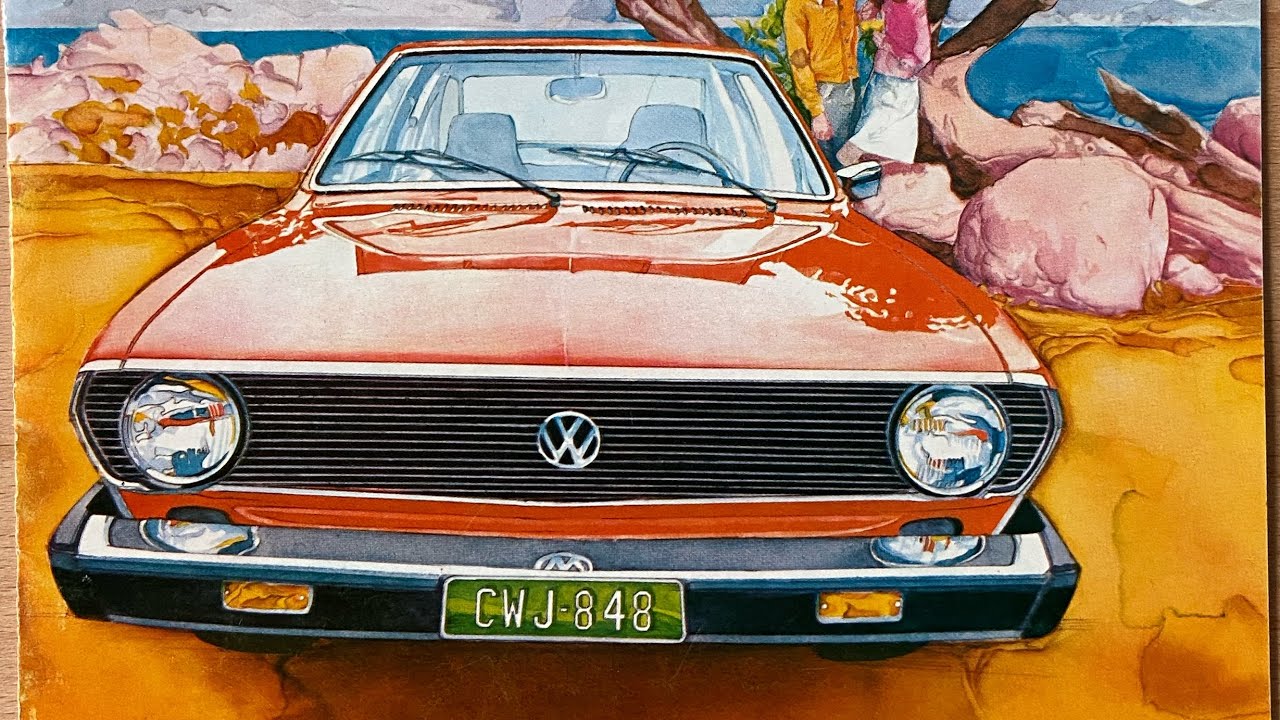 1974 Volkswagen Dasher Brochure Review | Vintage VW Dealer Catalog Walkthrough