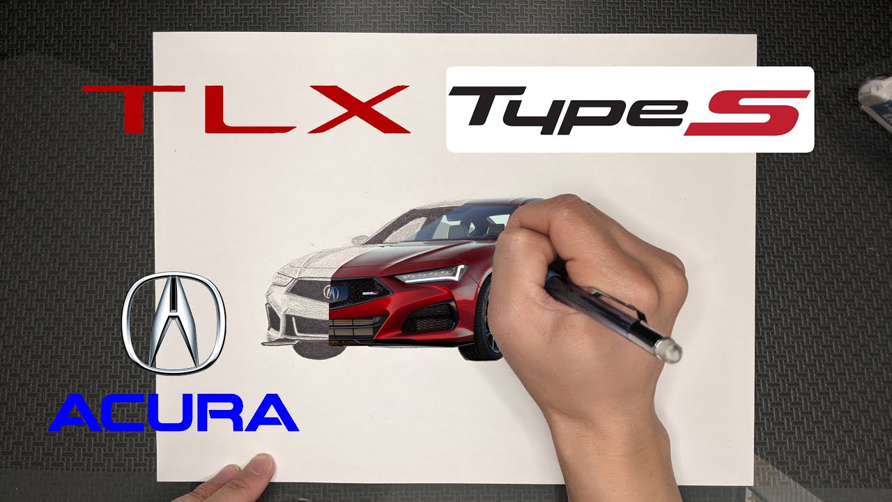 2021 Acura TLX Type-S PHOTOS & Redesign Sketch made to look even Sportier