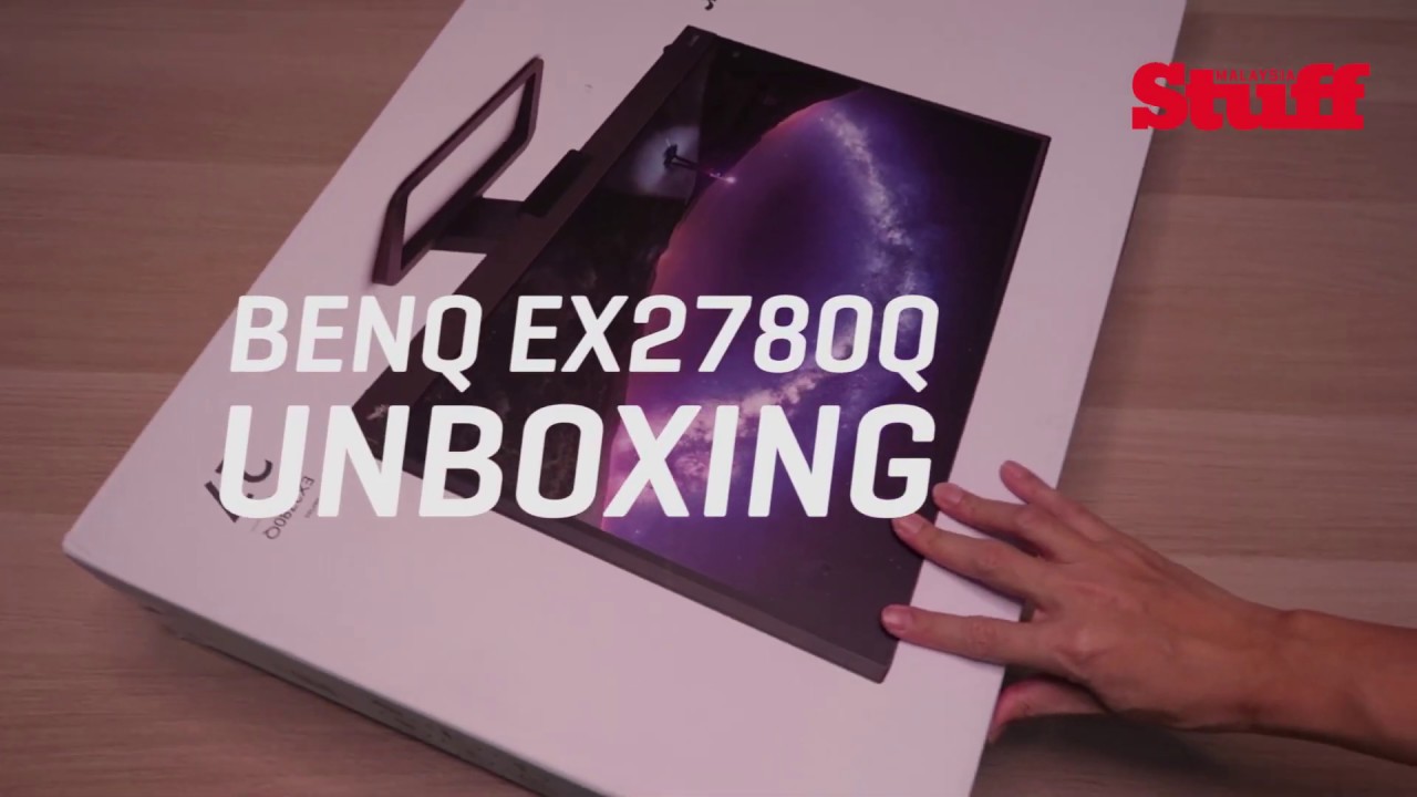 BENQ EX2780Q Unboxing