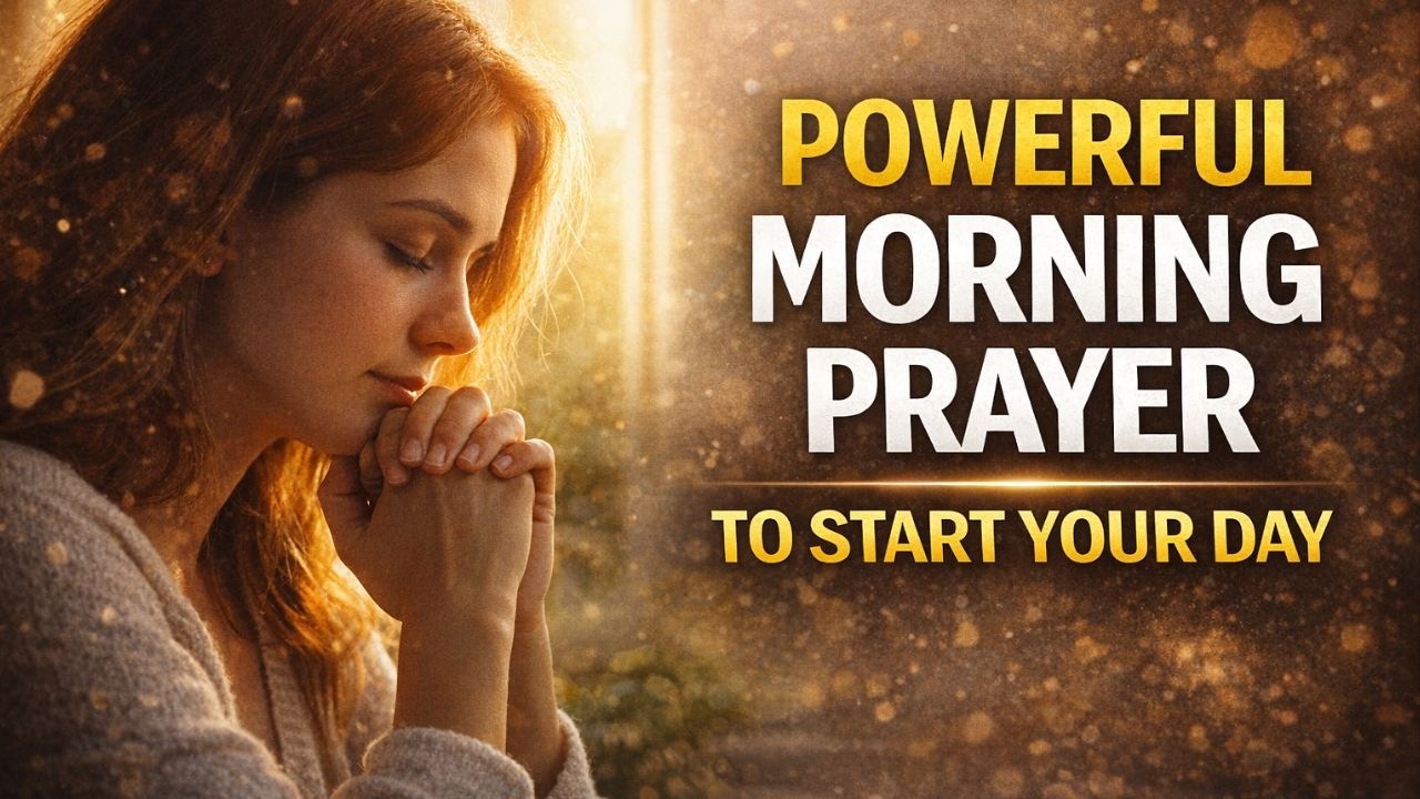 Powerful Morning Prayer to Start Your Day | God Is With You Today