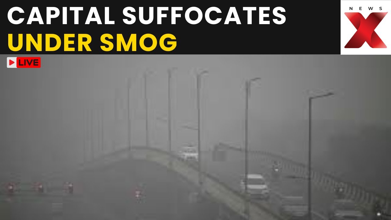 Air Pollution LIVE: Air Quality Remains &lsquo;Very Poor&rsquo;; Visuals from Delhi-NCR | NewsX
