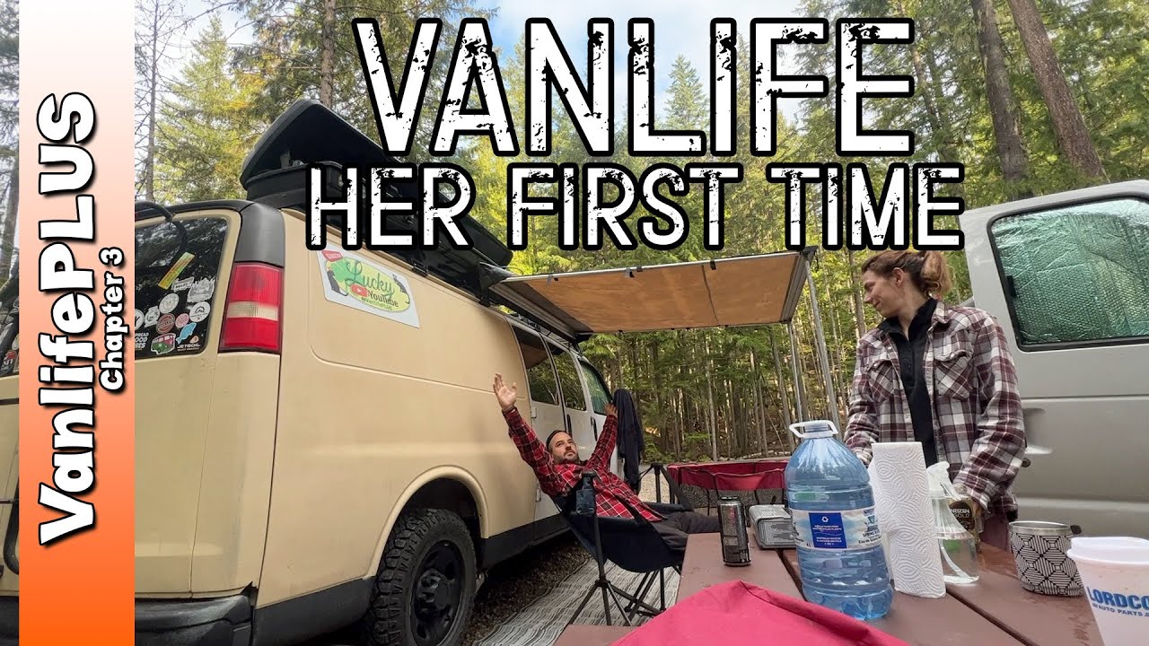 Vanlife Around Camp и ее ПЕРВЫЙ РАЗ