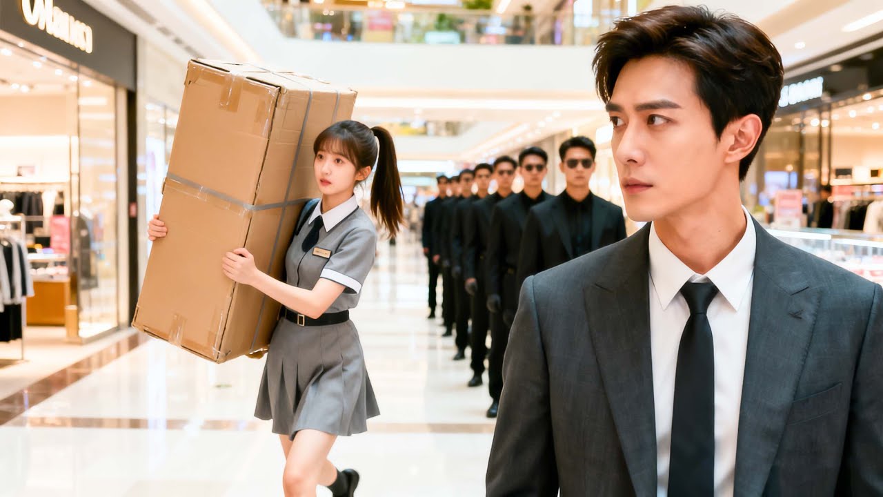 CEO rejects 100 socialites, but falls for a mall worker carrying boxes at first sight！