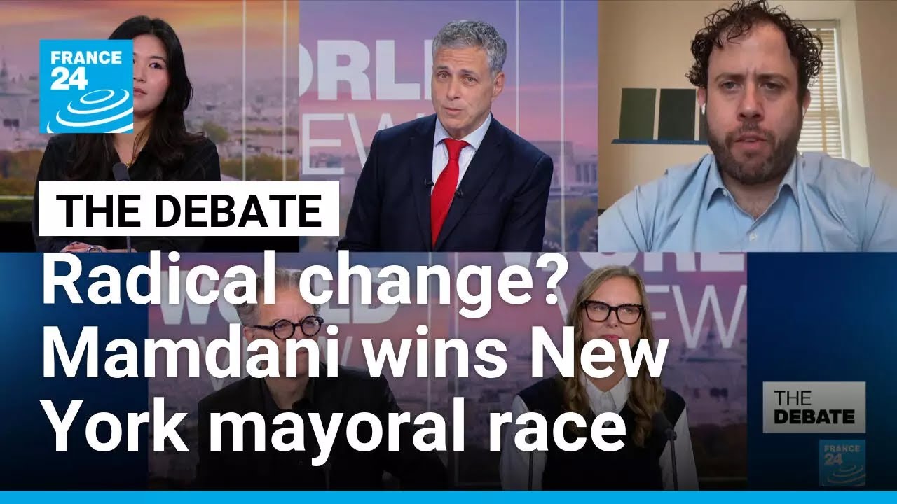 Radical change? Mamdani wins New York as voters turn on Trump across US • FRANCE 24 English
