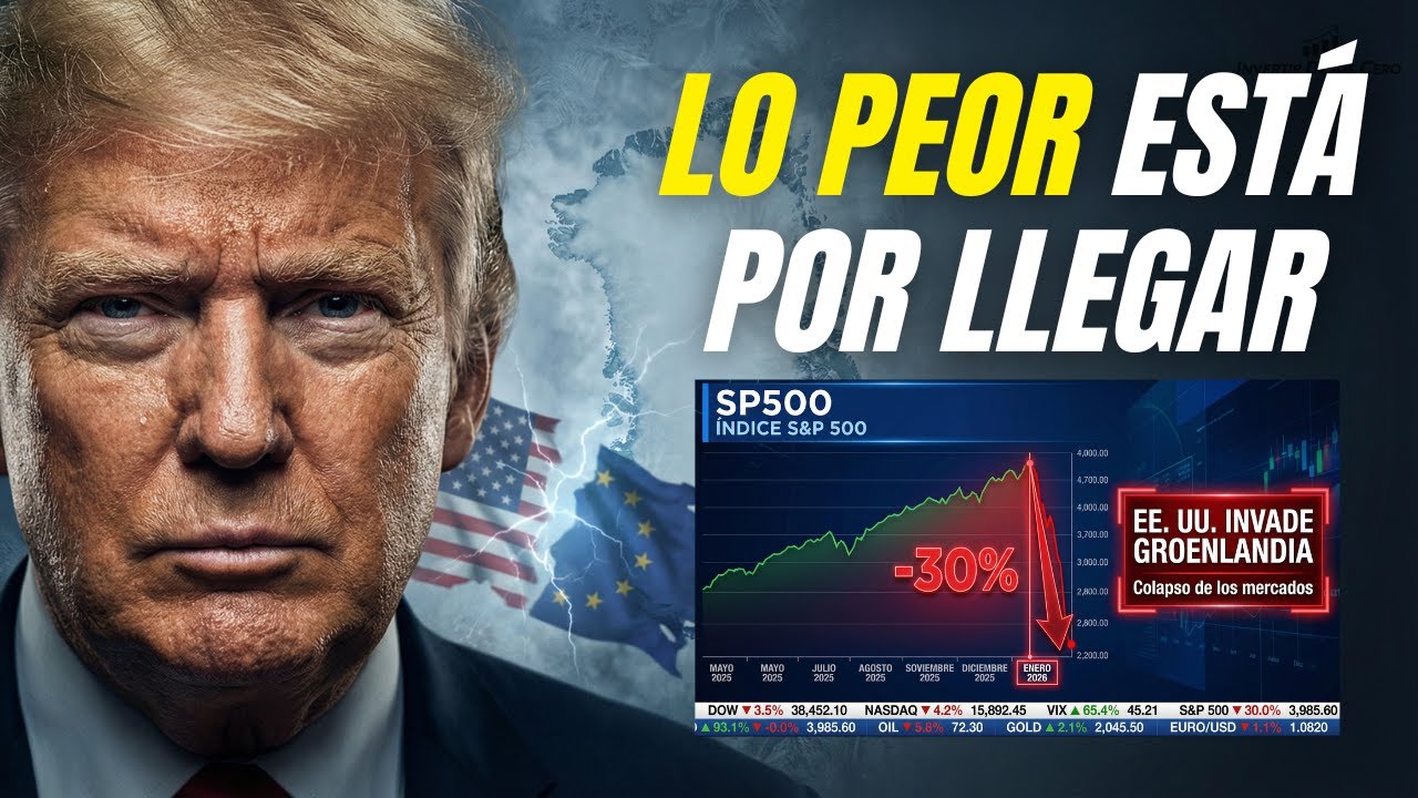 TRUMP prepara una NUEVA GUERRA por GROENLANDIA que DESPLOMARÁ las BOLSAS ¿Hora de Vender?