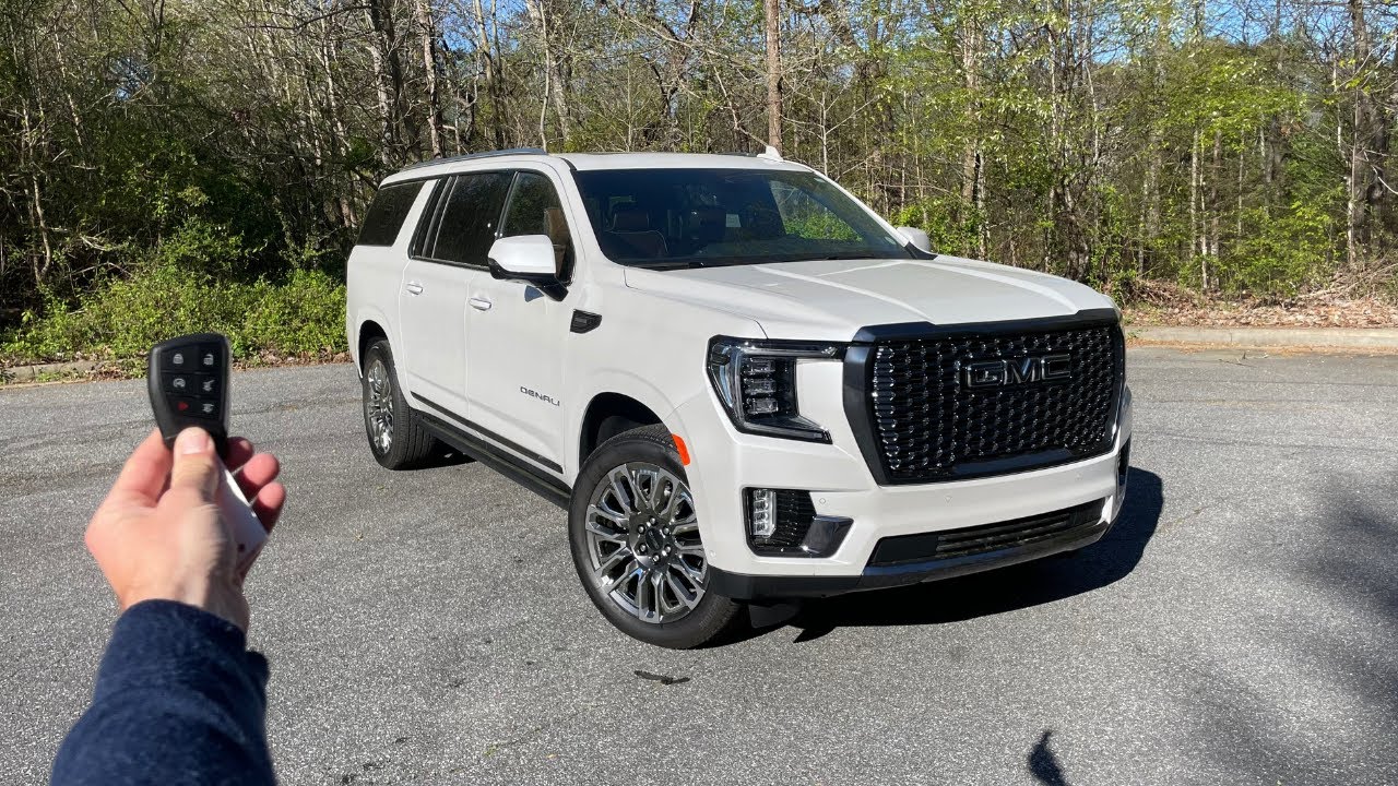 2024 GMC Yukon XL Denali Ultimate: Start Up, Test Drive, Walkaround, POV and Review