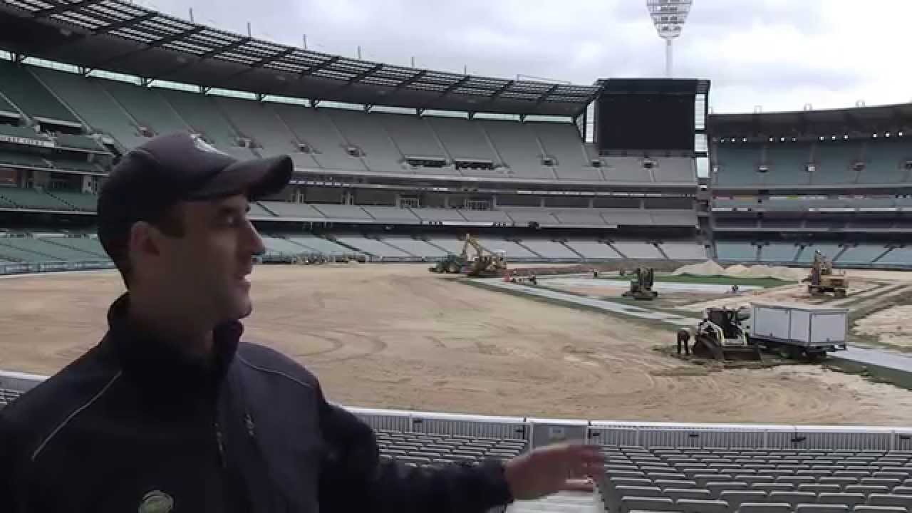 MCG Turf Replacement - behind the scenes