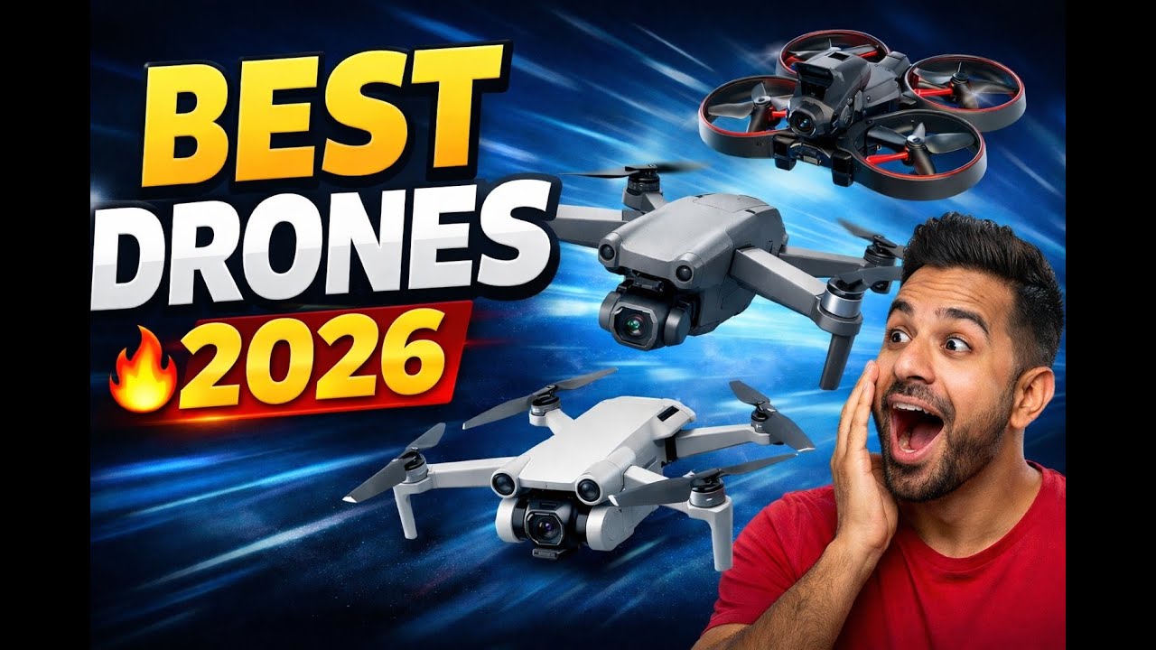 🔥 Top 6 Best DRONES on Amazon [2026] ✅ [Cheap] Long Range / GPS / For Beginners