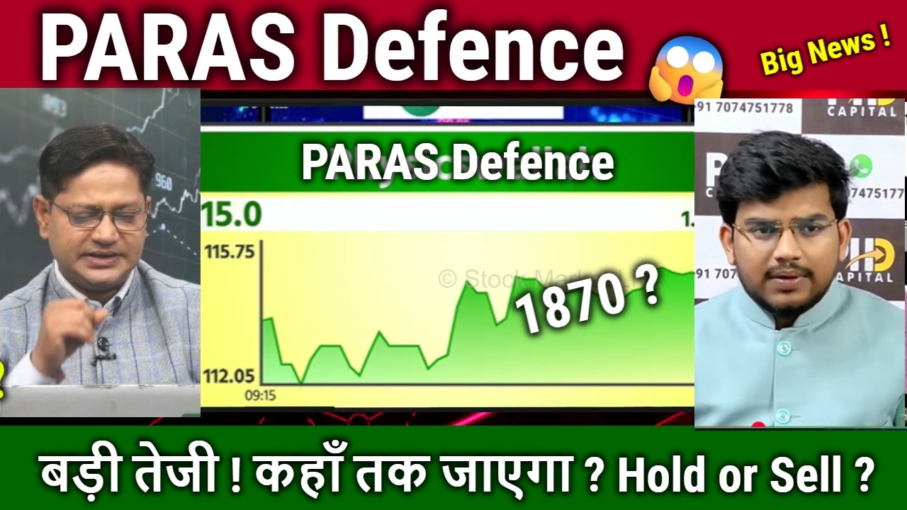 PARAS Defence share latest news,buy or sell ?paras defence and space technology analysis,target 2026