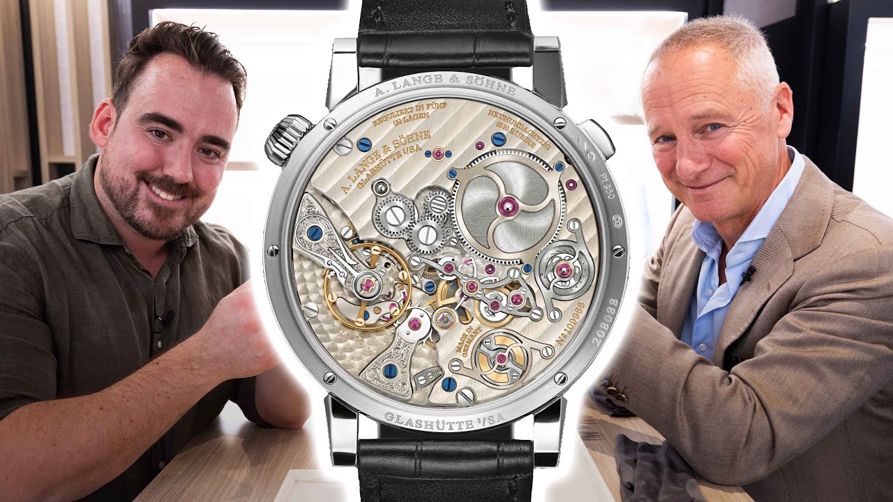 Incredible Zeitwerk Minute Repeater & CEO Wilhelm Schmid - A. Lange & Söhne