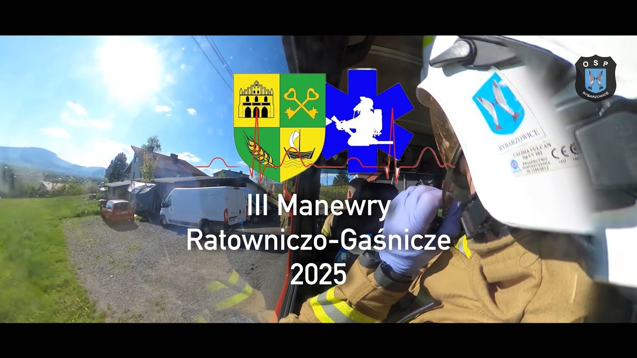 III Manewry Ratowniczo-Gaśnicze w Łodygowicach 2025 - OSP Rybarzowice
