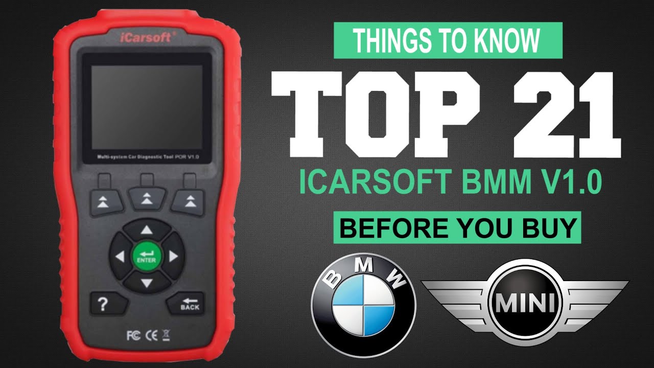 iCarsoft BMM v1.0 - 21 Things to know BEFORE you Buy. The BEST Budget BMW & Mini OBD2 Scan Tool?
