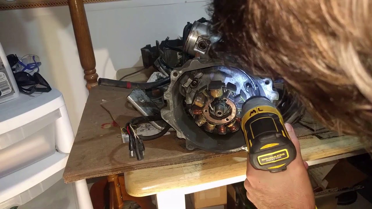 Remove Flywheel & Stator Polaris Indy Snowmobile