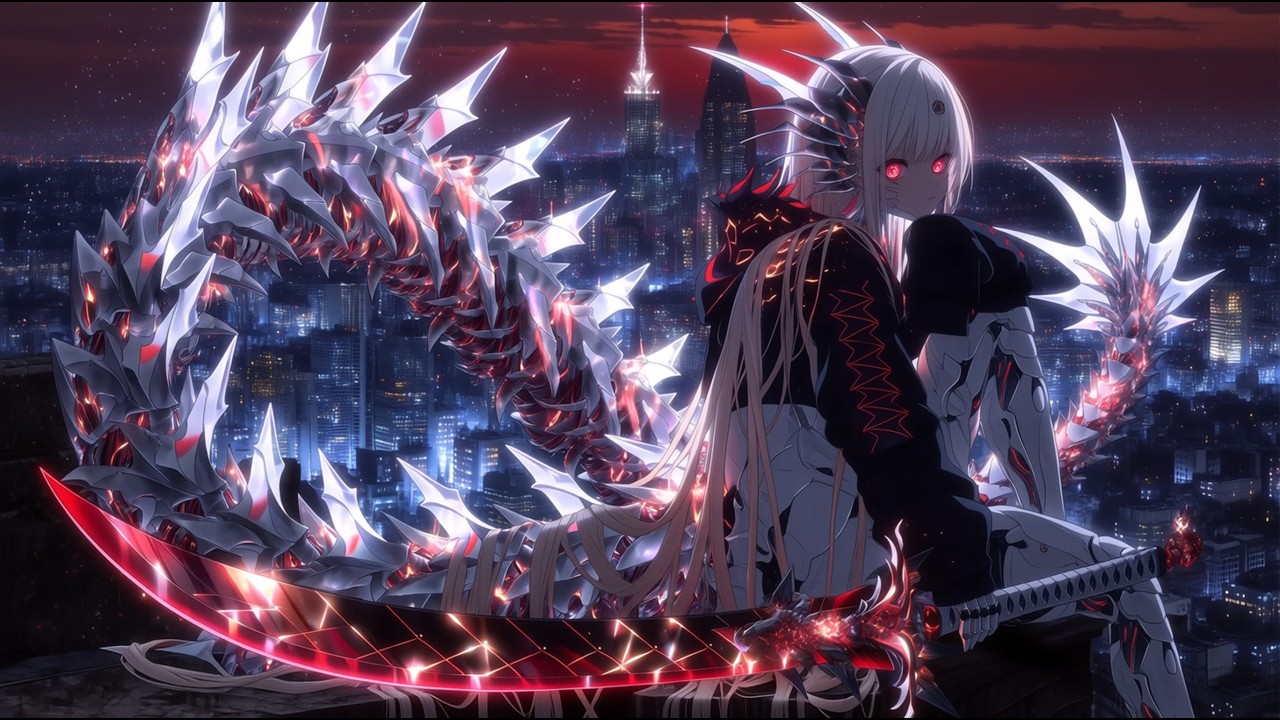 DRAGON SPINE SYNC (Industrial × Power-Pop - AI)