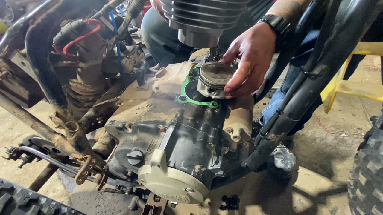 RESTORING 5 Yamaha 225DX Tri-Moto Three Wheelers 13
