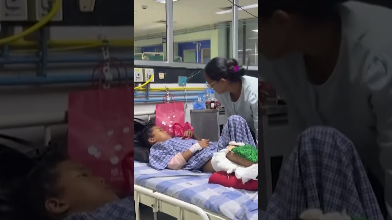 Mother reunited with 8-year-old after surviving Nepal floods #shorts