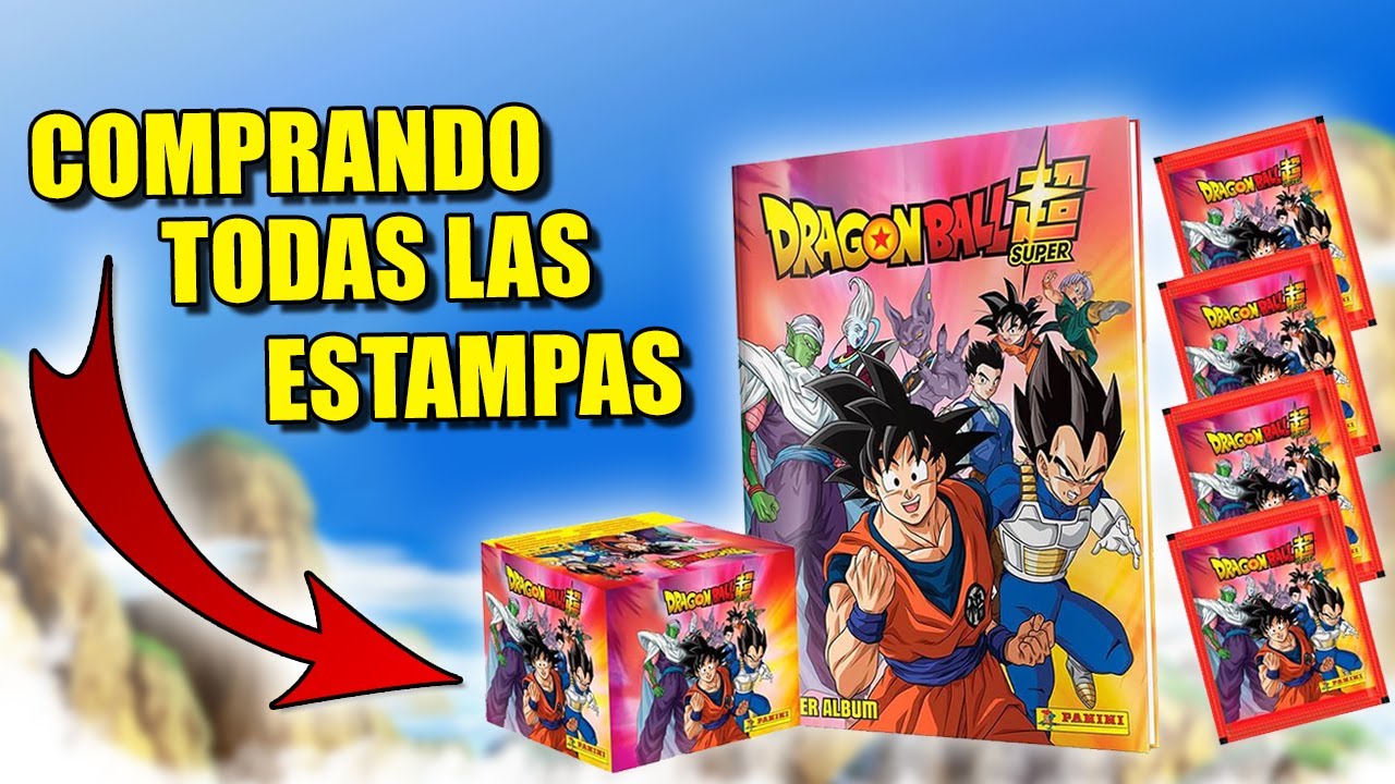 ABRIENDO NUEVO ALBUM DE DRAGON BALL SUPER - ¿Lo Lleno En Un Dia?
