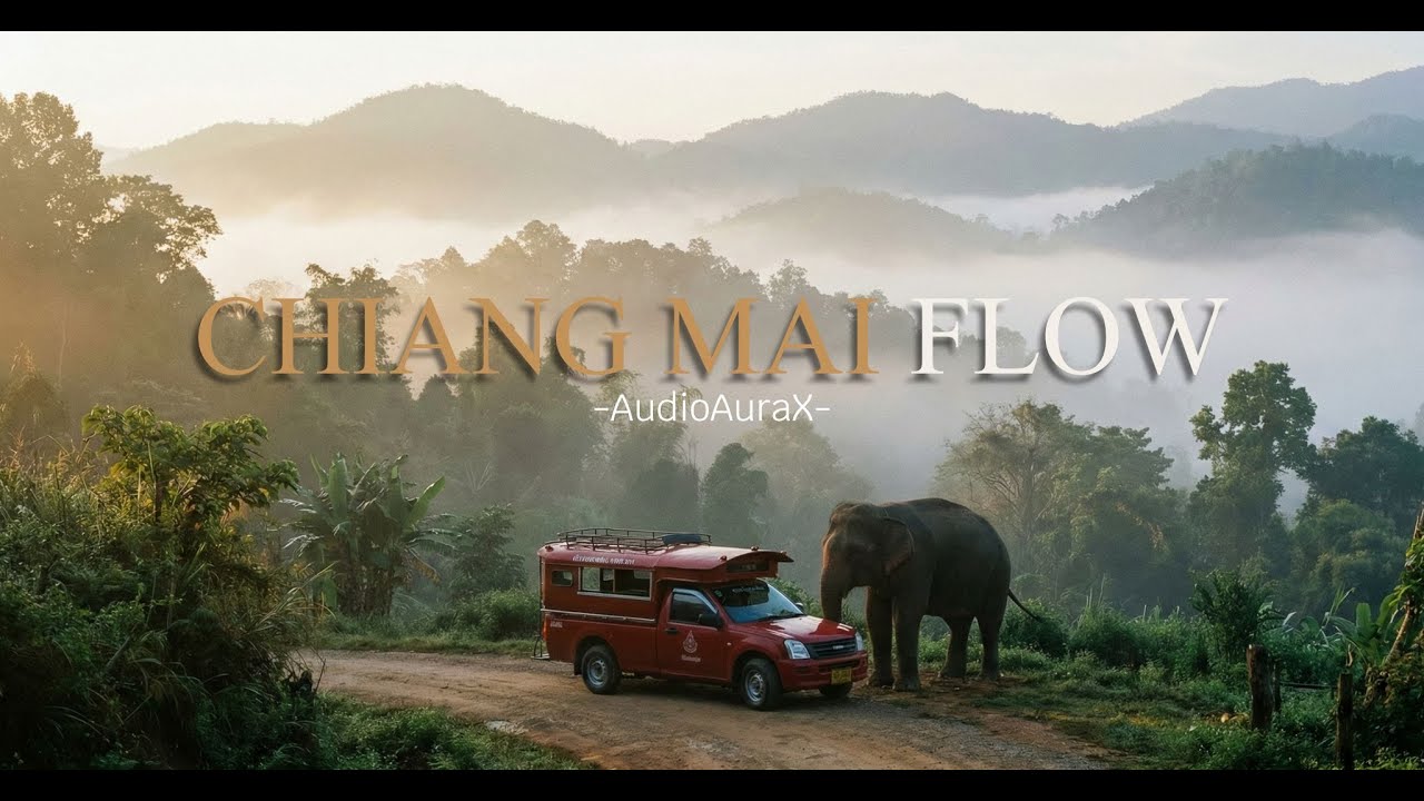 AudioAuraX — Chiang Mai Mist 🏔️ Northern Thai Lo-Fi for Cold Morning Focus
