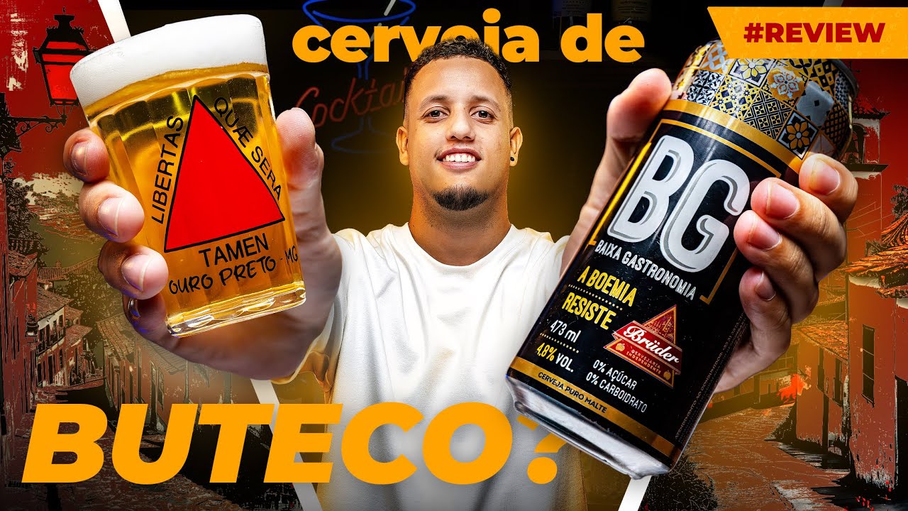 Uma LEG&Iacute;TIMA cerveja de BOTECO? | Review da cerveja Baixa Gastronomia.