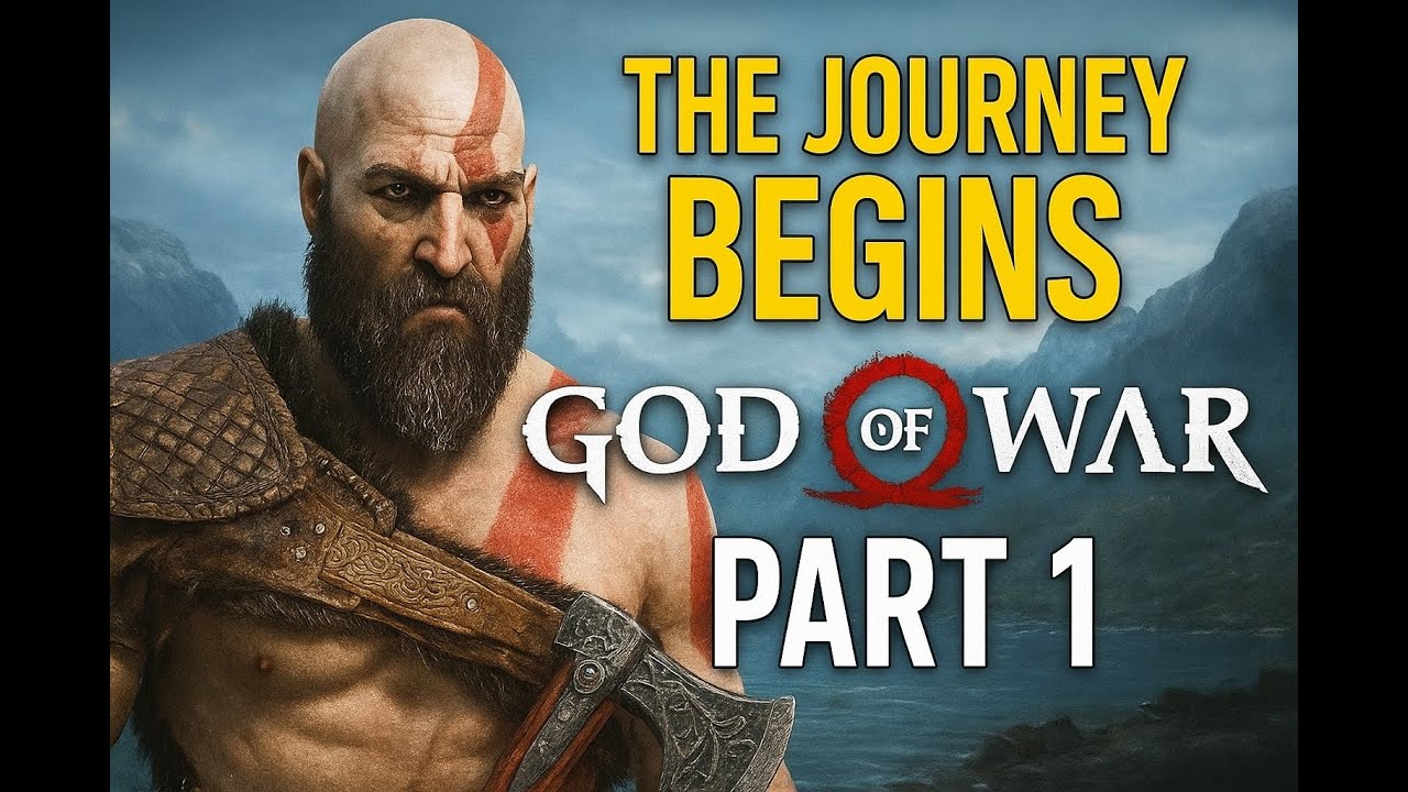 GOD OF WAR 2018 Part 1 - The Journey Begins ( Kratos & Atreus Start Their Quest) GIVE ME A CHALLENGE