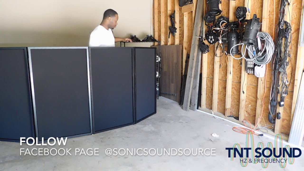 ADJ Event facade sponsored by TNT Sound LLC (mobile event/dj/Lighting booth)