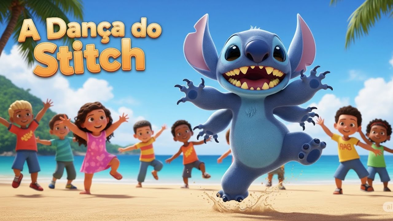 A DANÇA DO STITCH | Música Infantil