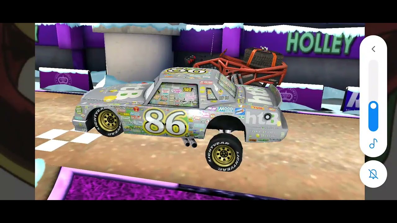 Cars Fast As Ligthning Silver Racers Pack: Chick Hicks W.I.P