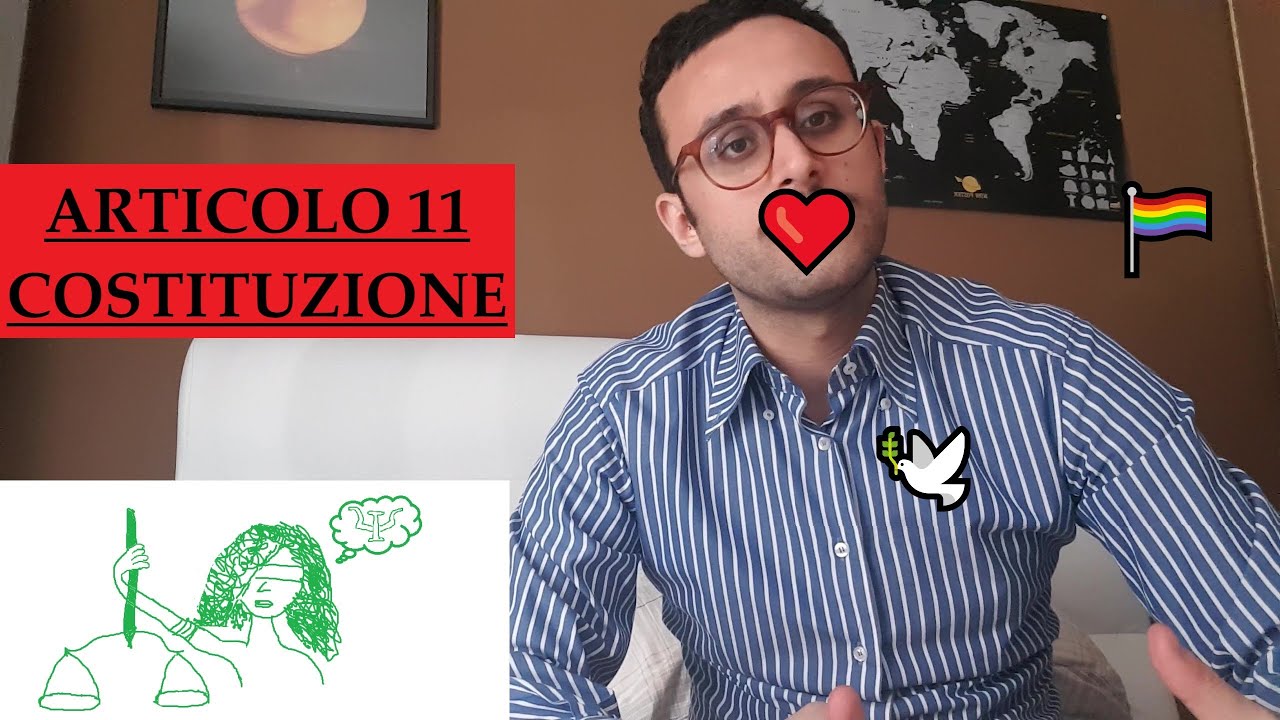 La limitazione della sovranit&agrave; - Articolo 11 Costituzione | La legge della psiche
