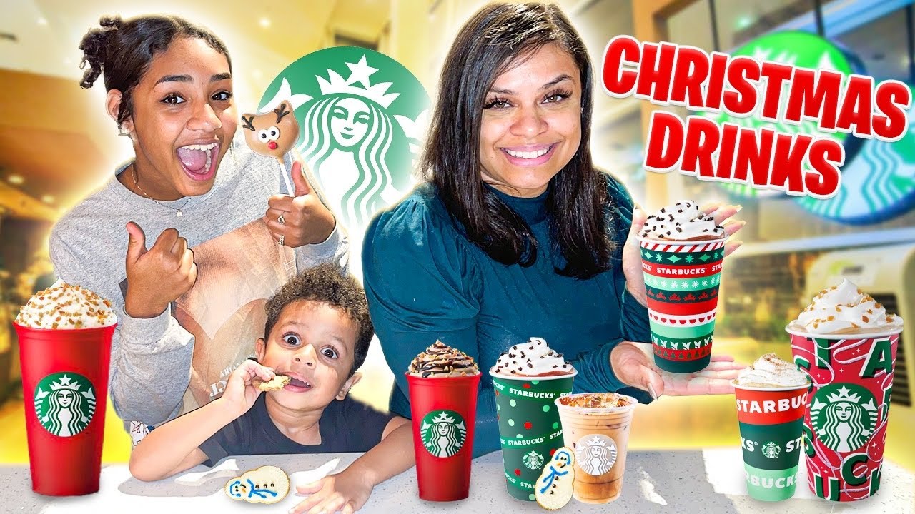 We tried STARBUCKS ENTIRE HOLIDAY Menu | STARBUCKS HOLIDAY DRINKS 2021