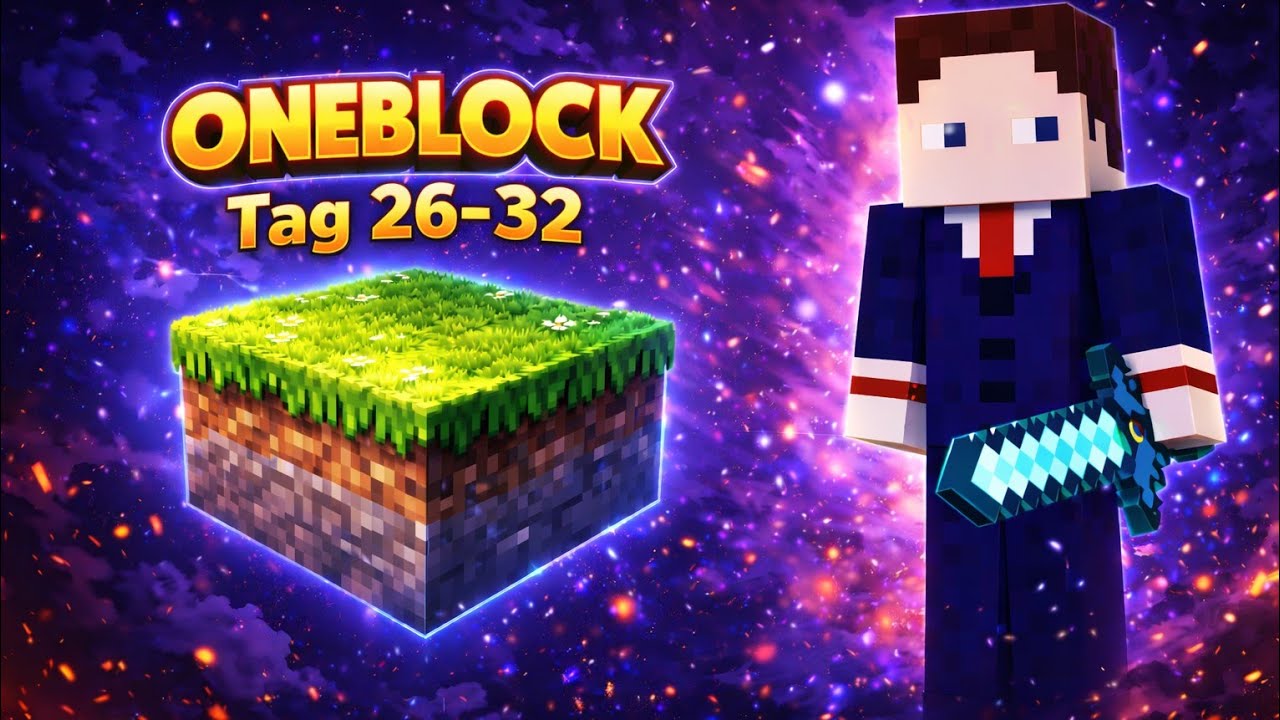 Minecraft Oneblock Tag 26-32 (Part 4) 