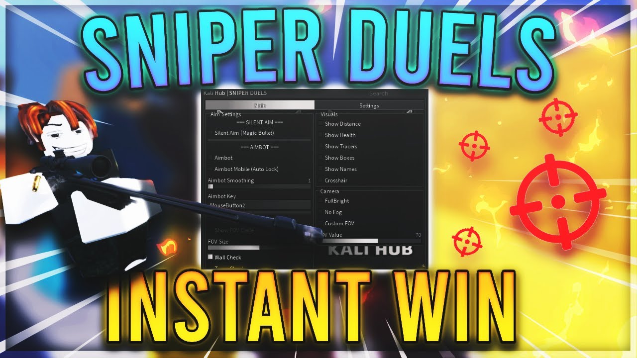 [OP] Sniper Duels Script/Hack *AimBot, Kill All, INSTANT WIN*