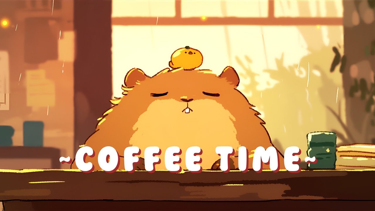 [Extended Mix] Capybara Chill Radio | Chill Jazz Beats to Relax/Study 🦫 🌿 ☕