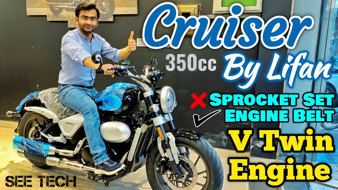 Lifan DX 350 V-Twin Dual Cylinder EFI Engine Complete Walk Around Video At GM Bike Collection