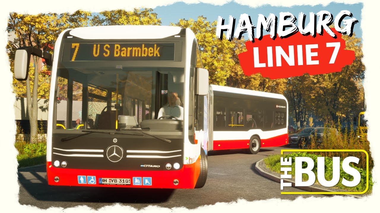 THE BUS 🚌 - HAMBURG Neue Linie 7! ⚓️ Jetzt auch mit KI-Bussen 🚍🚏