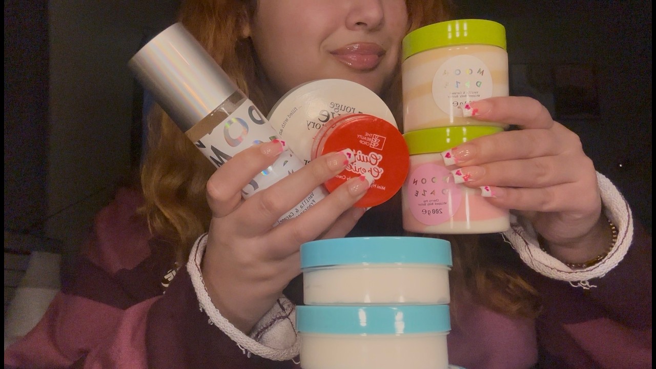 ASMR | Body Care Collection Tapping & Soft Whispering for Sleep