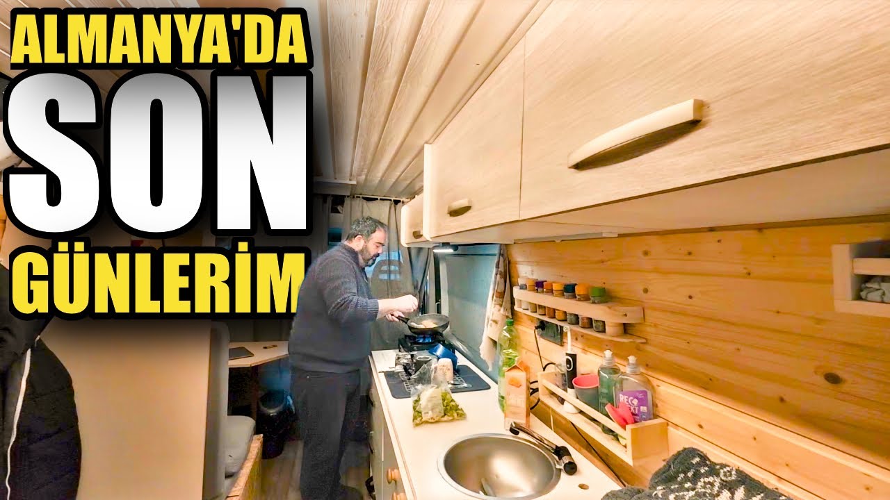 Almanya'da Son g&uuml;nler | Tek başına Karavan Hayatı | Vlog #187