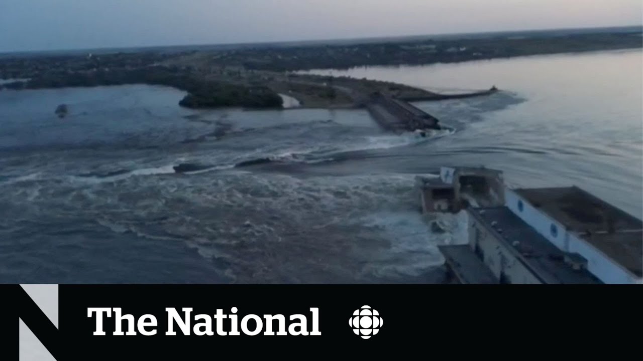 Ukraine dam collapse forces thousands to flee