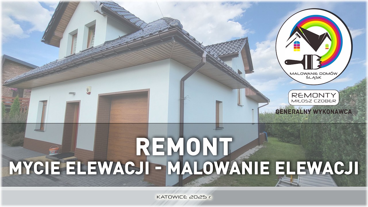 Mycie elewacji - malowanie elewacji.