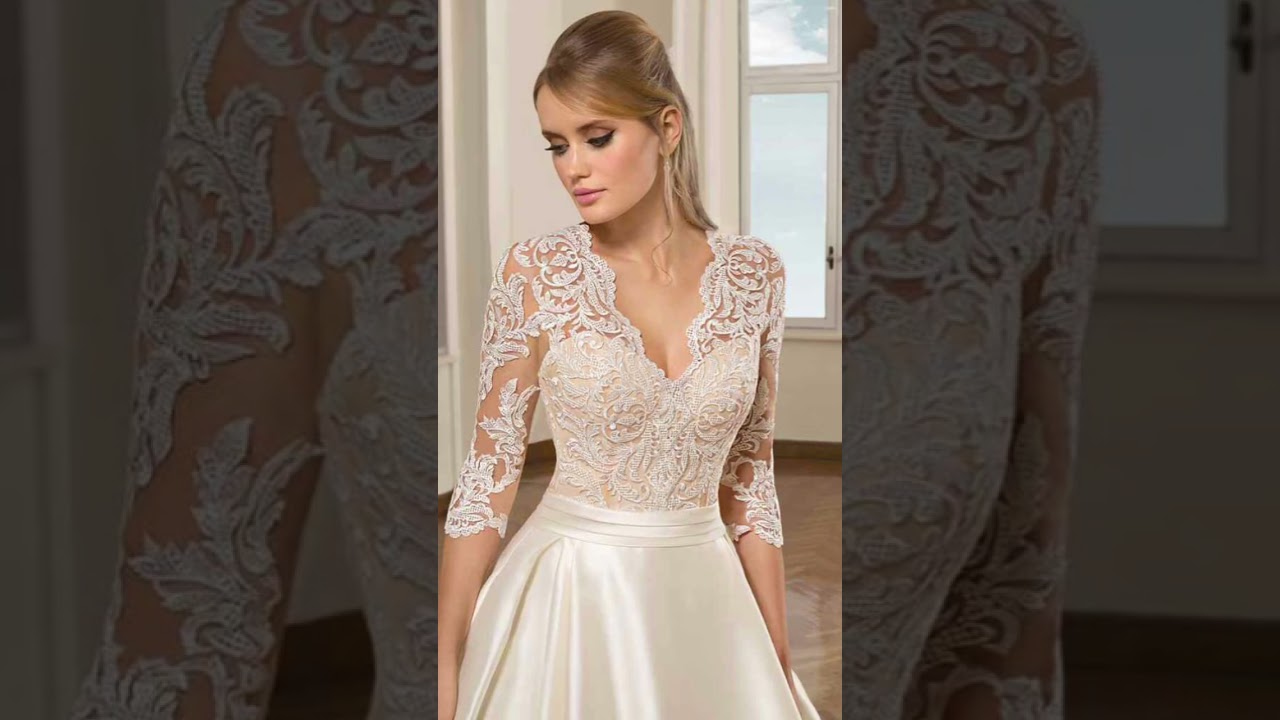 Sleek and Stylish Wedding Dresses 2025 I Top Bridal Gown Ideas I Glamorous Wedding Dress Ideas