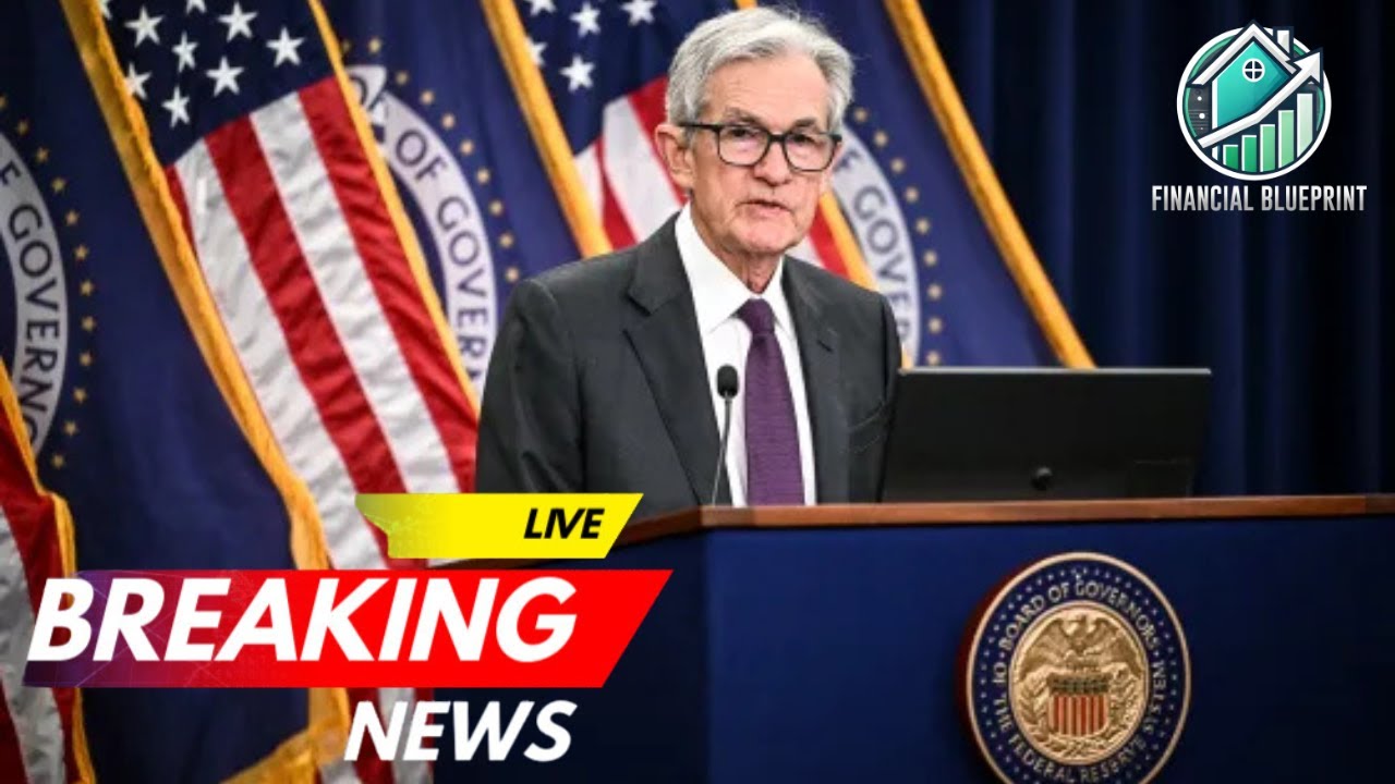 FED RATE CUT LIVE! Powell Press Conference & Market Reaction