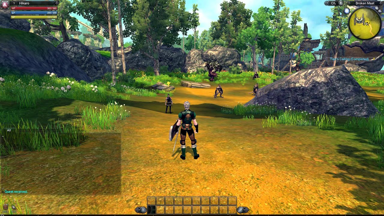 RaiderZ (Closed Beta) Tutorial/First look - Episode 1 - Character Creation and More!
