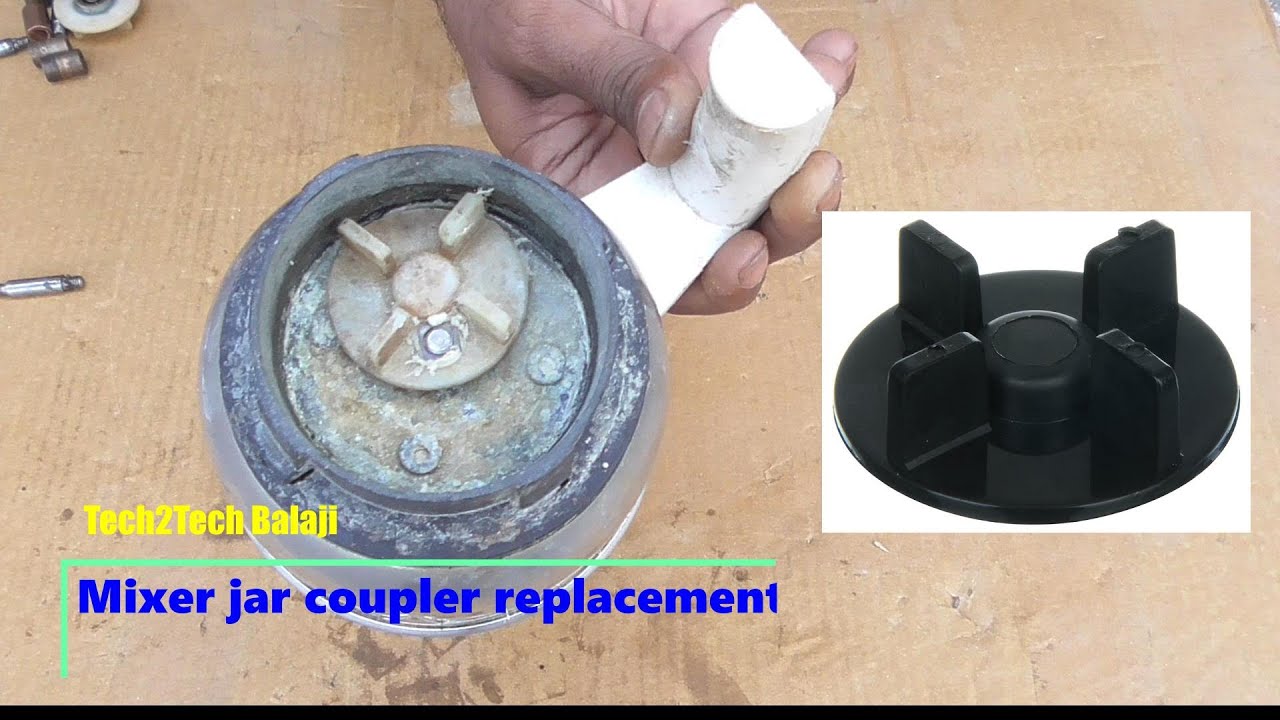 Mixer jar coupler replacement, mixer grinder repair, mixer repair