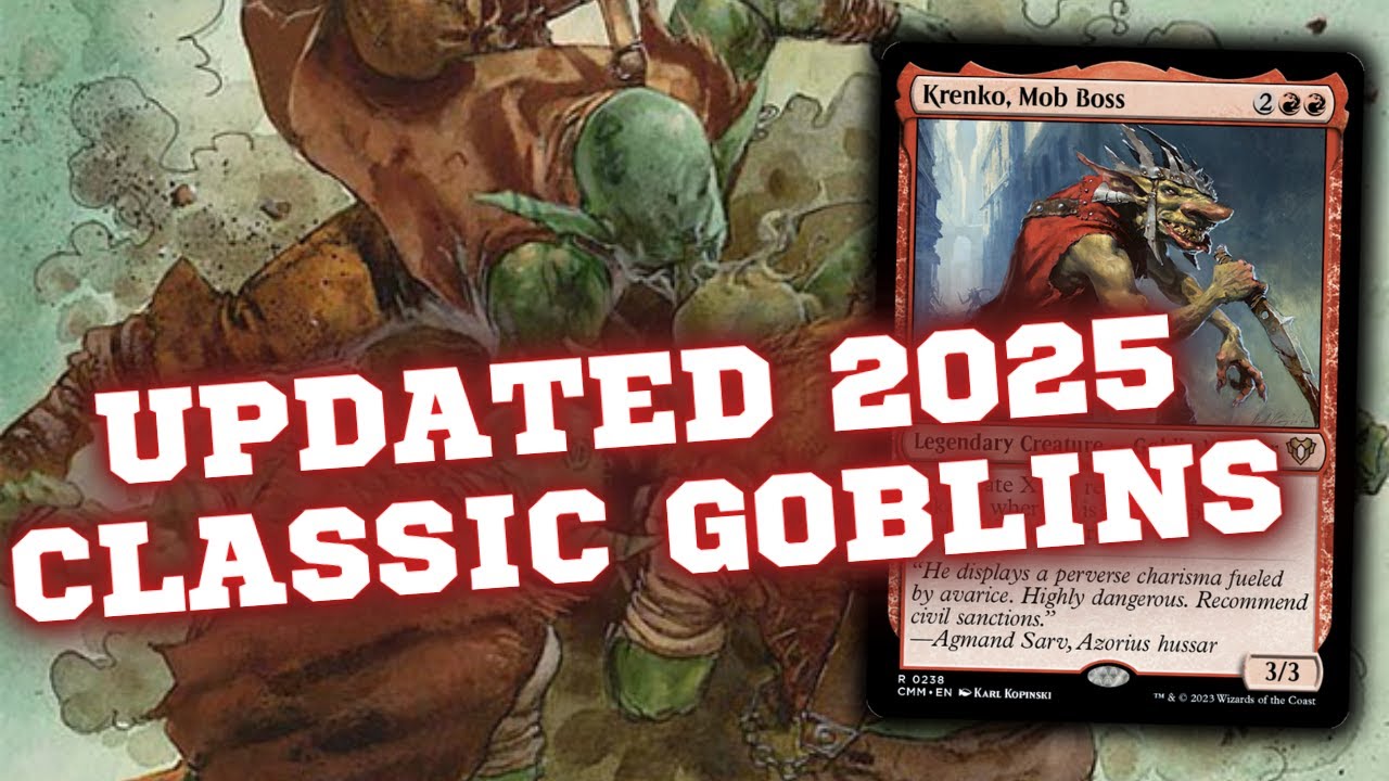 The Ultimate Goblin Horde! UPDATED Krenko Mob Boss 2025 Deck Tech