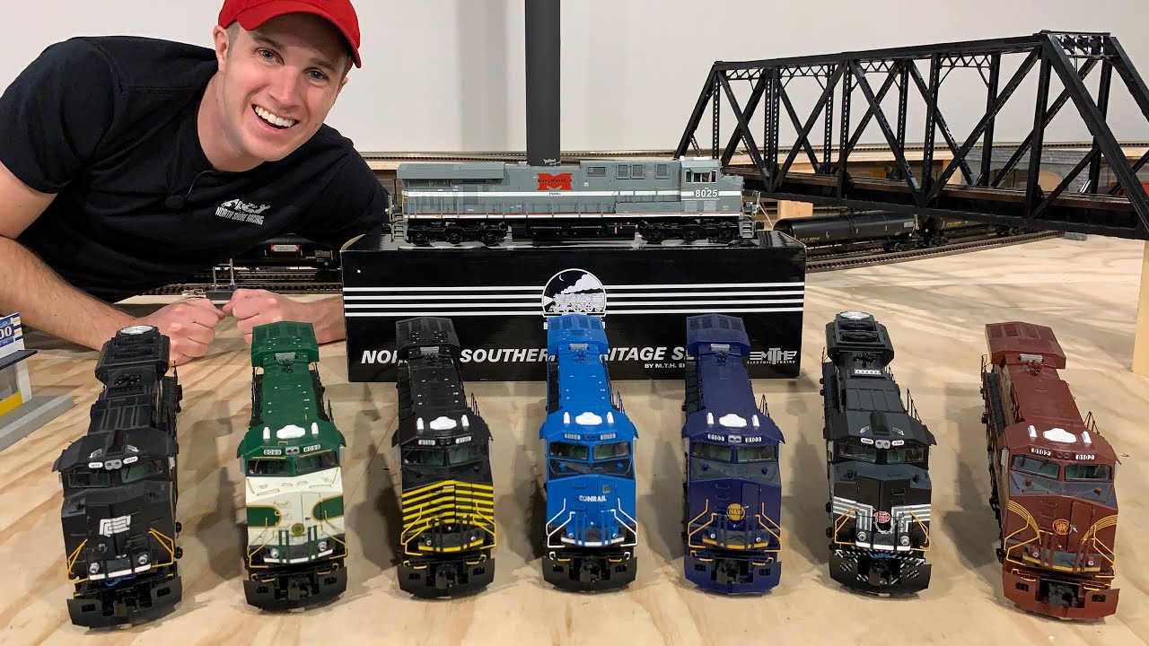 Train Addiction. My Growing Norfolk Southern Heritage Unit Collection