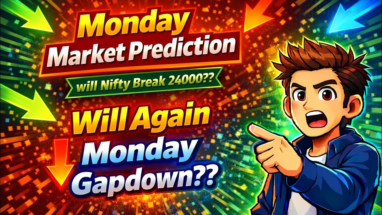 Monday Market Prediction | Gapup or GapDown | Nifty Monday Target